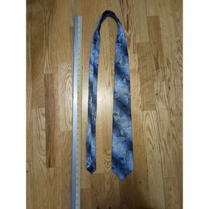 Stacy Adams Blue Paisley Microfiber Tie